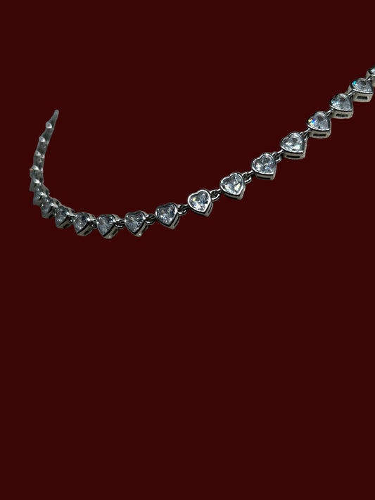 Heart Crystal Choker
