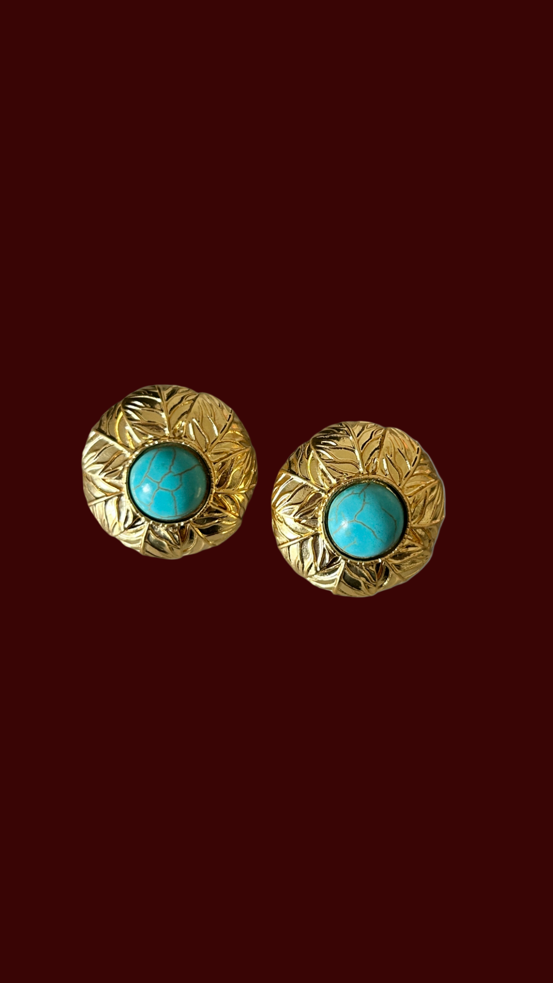 crafted from a copper and stone