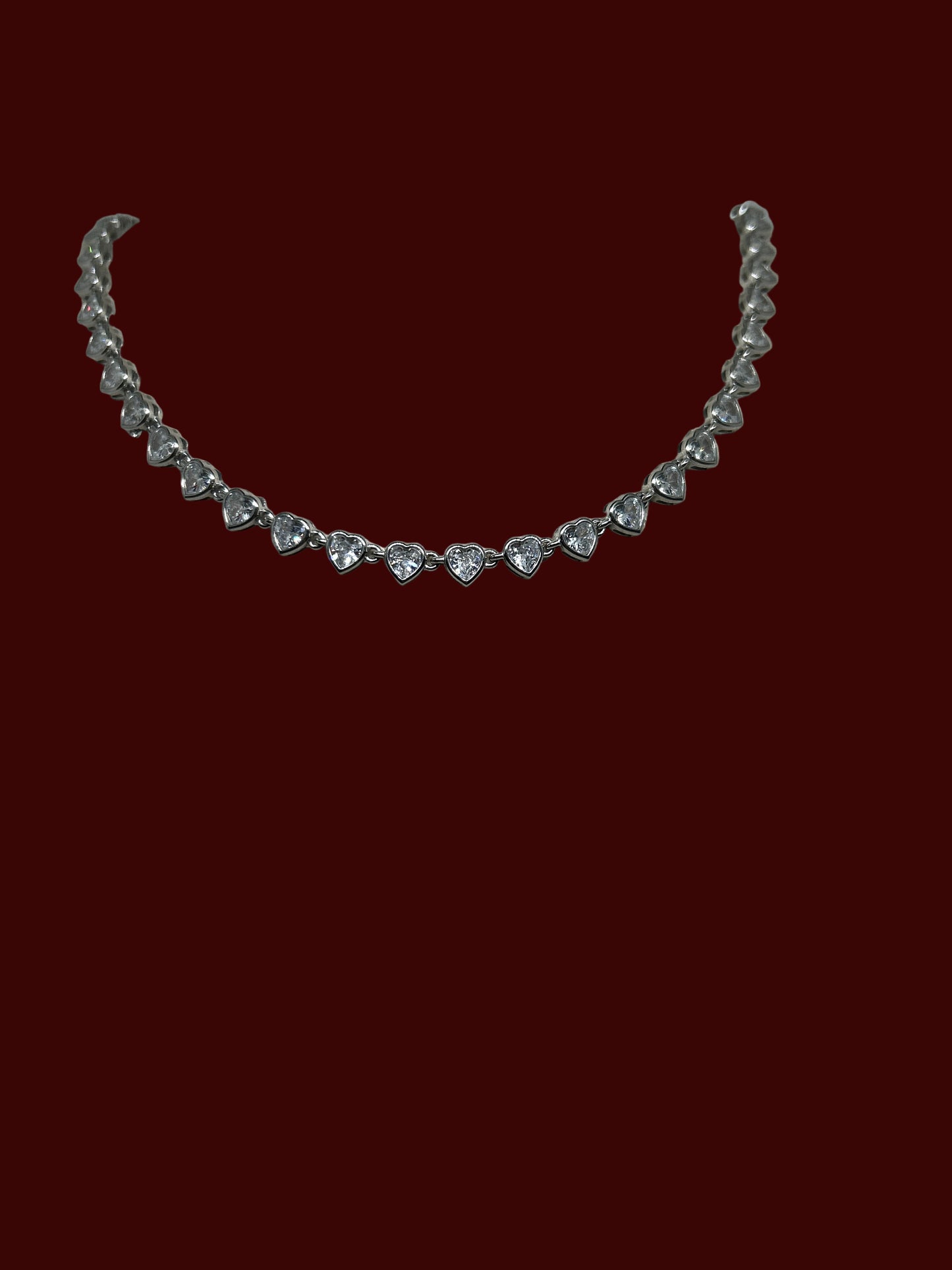 Heart Crystal Choker