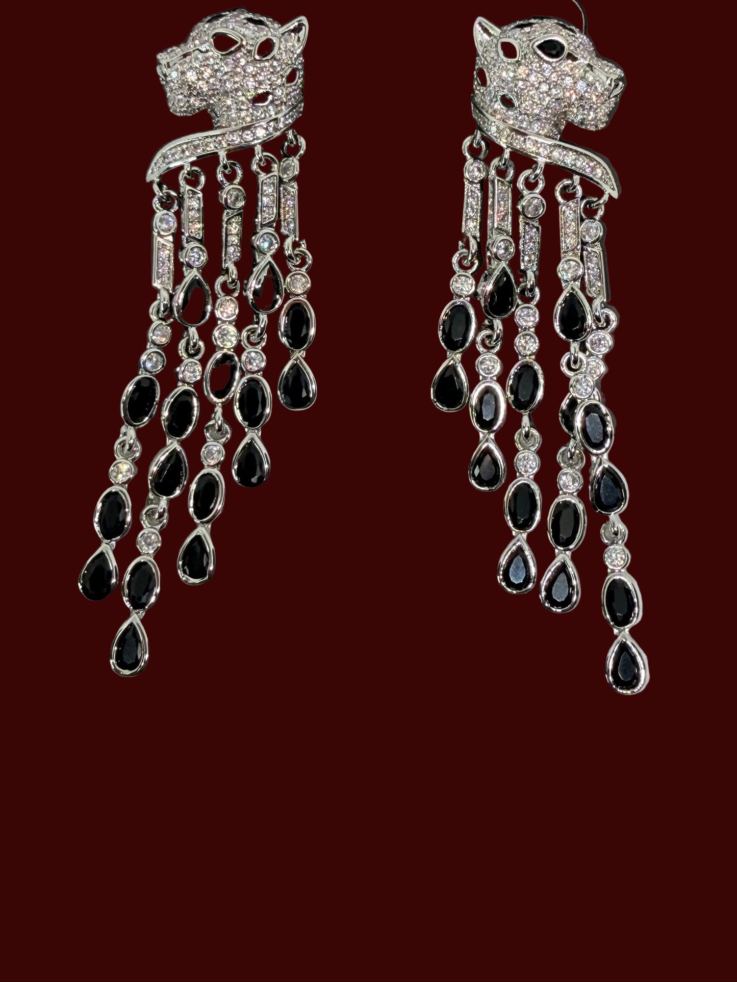 Panther Drops Earrings